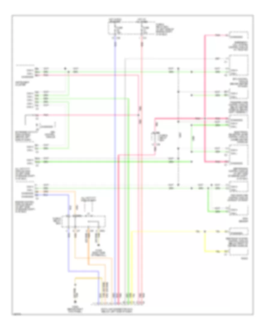 Computer Data Lines Wiring Diagram for Mercedes Benz ML320 2001