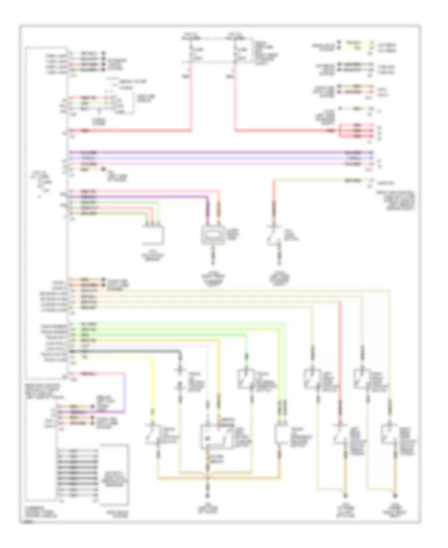 Anti theft Wiring Diagram 1 of 2 for Mercedes Benz C320 2005