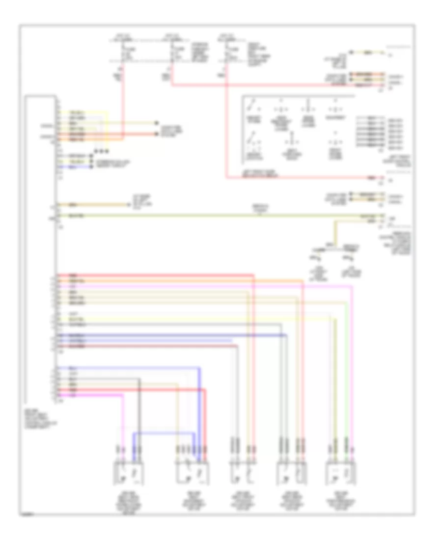 Driver s Memory Seat Wiring Diagram for Mercedes Benz C320 2005