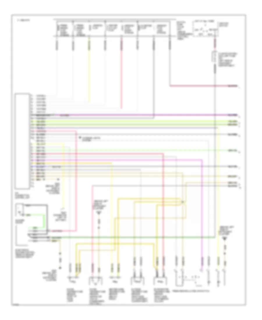 Air Conditioning Wiring Diagrams (1 of 2) for Mercedes-Benz E320 1995