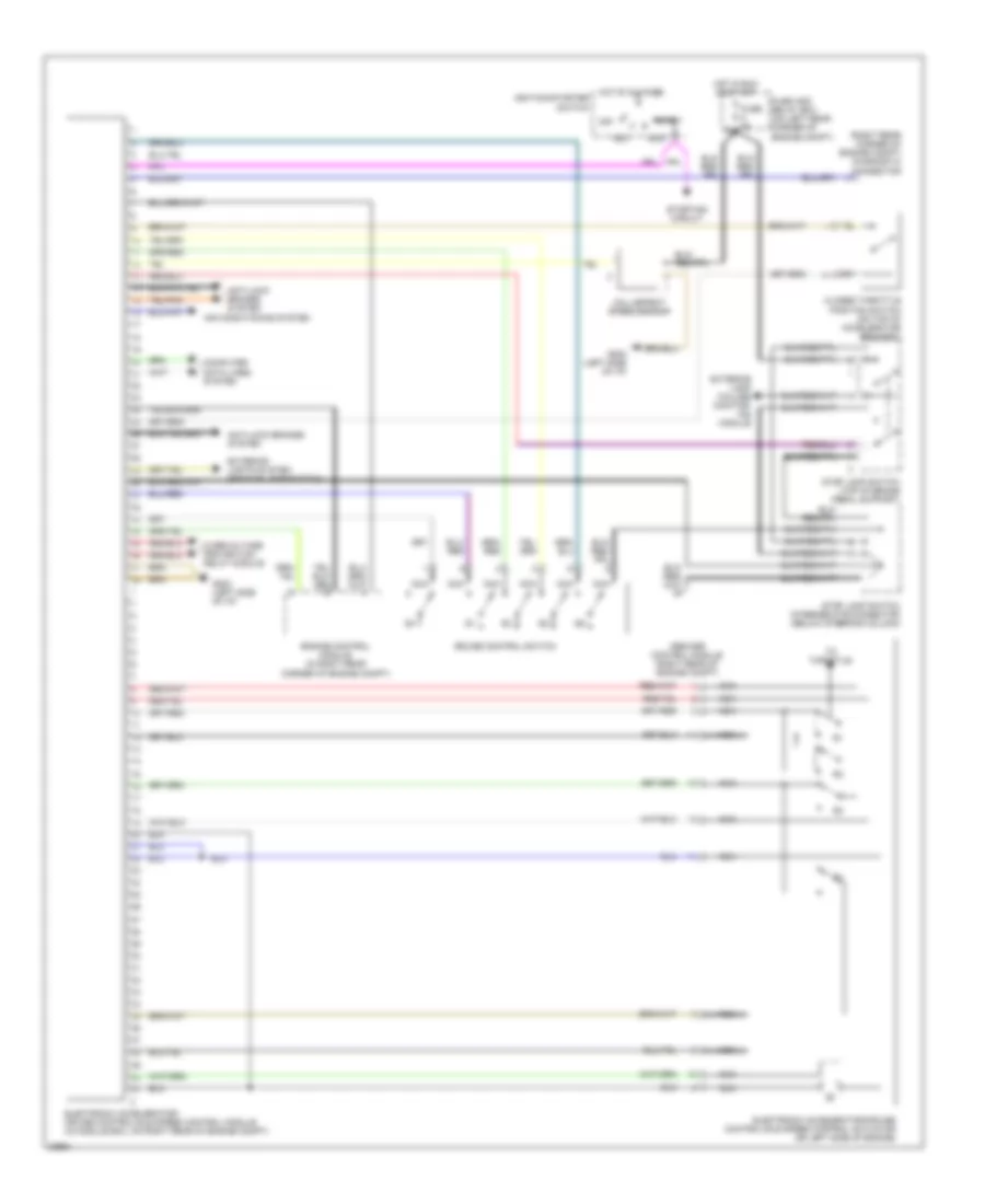 Electronic AcceleratorCruiseIdle Speed Control Wiring Diagram for Mercedes-Benz E320 1995