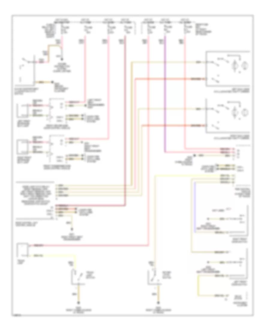 Courtesy Lamps Wiring Diagram for Mercedes Benz CLK430 1999