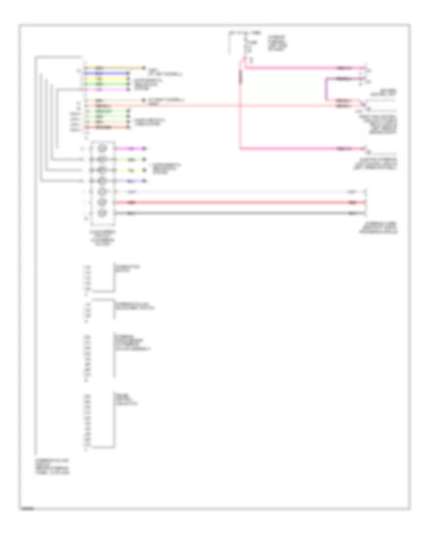 Electronic Power Steering Wiring Diagram for Mercedes Benz CLK350 2008