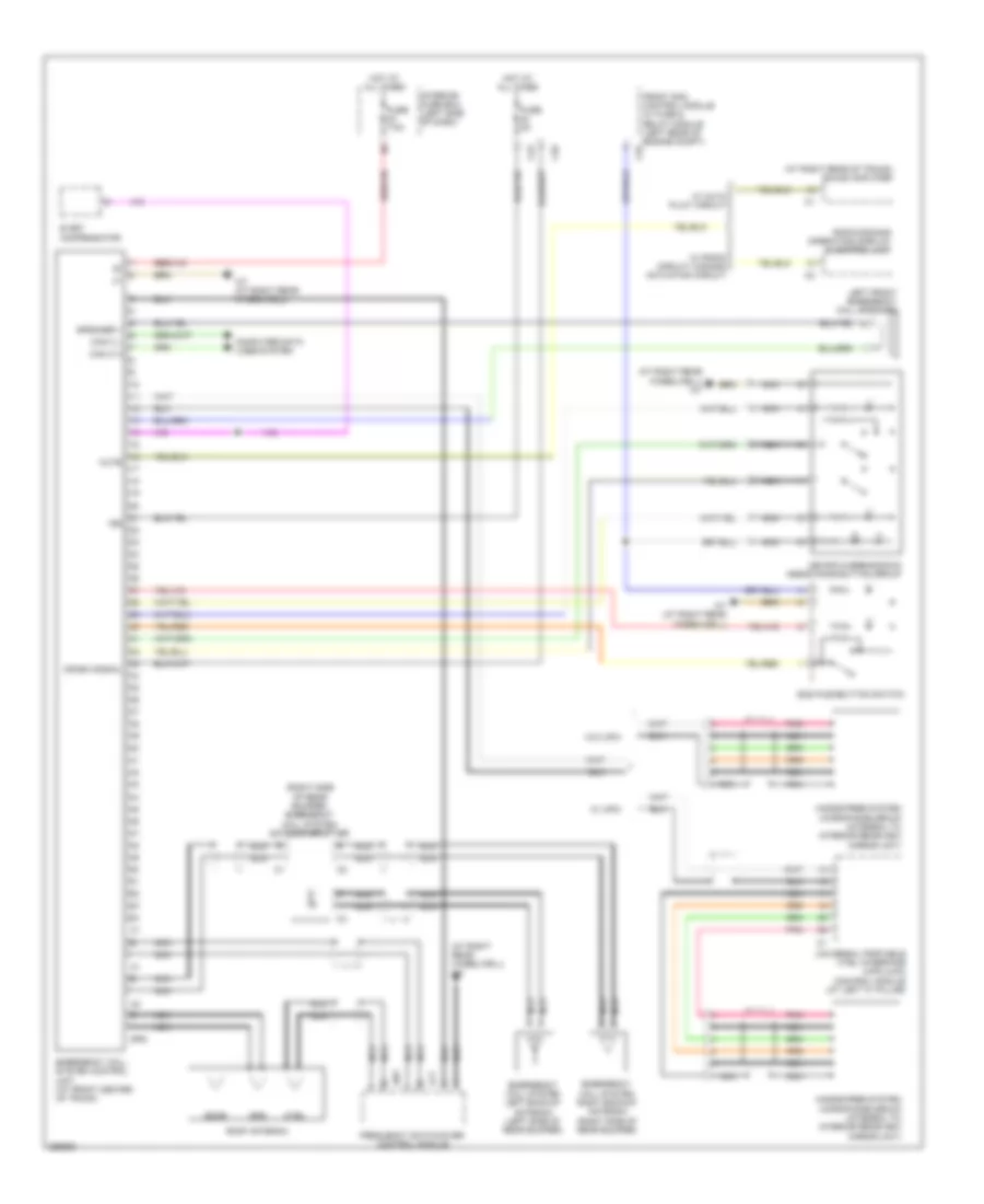 Tele Aid Wiring Diagram for Mercedes-Benz CLK350 2008