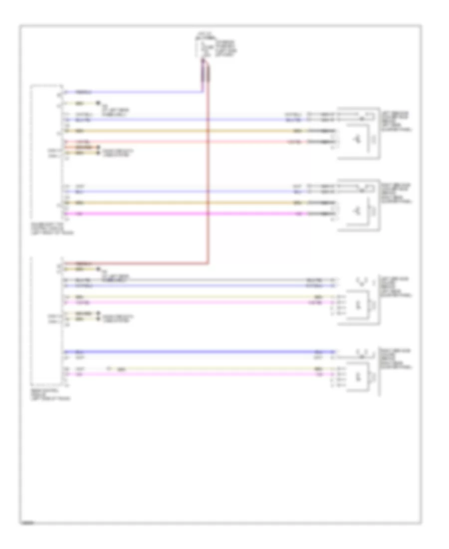 Passive Restraints Wiring Diagram for Mercedes-Benz CLK350 2008