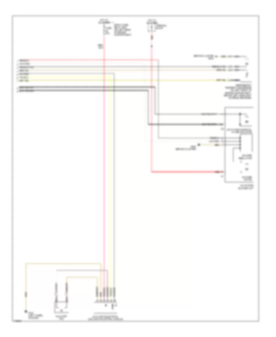 Automatic AC Wiring Diagram (2 of 2) for Mercedes-Benz E320 1999