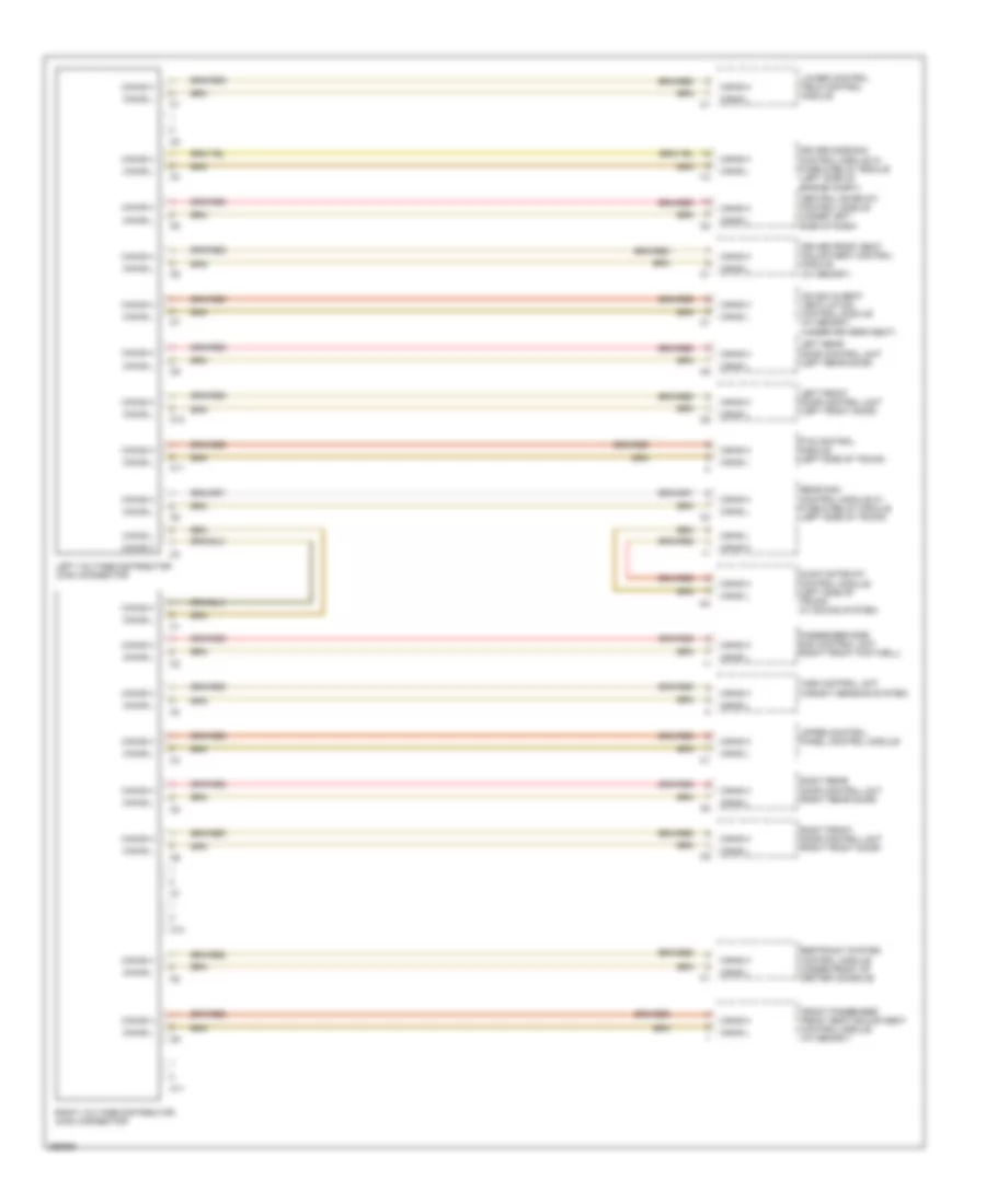 HighLow Bus Wiring Diagram (2 of 2) for Mercedes-Benz CLS550 2008