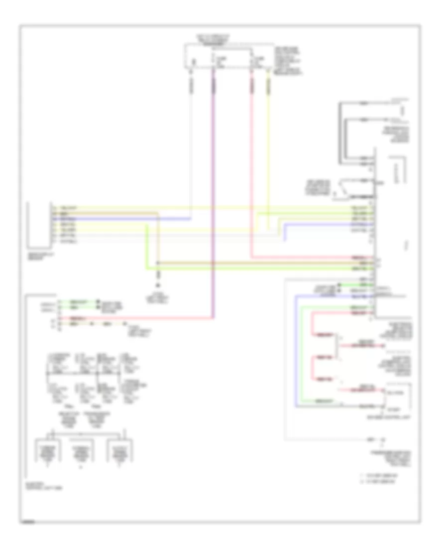 Transmission Wiring Diagram, 7 Speed AT for Mercedes-Benz CLS550 2008