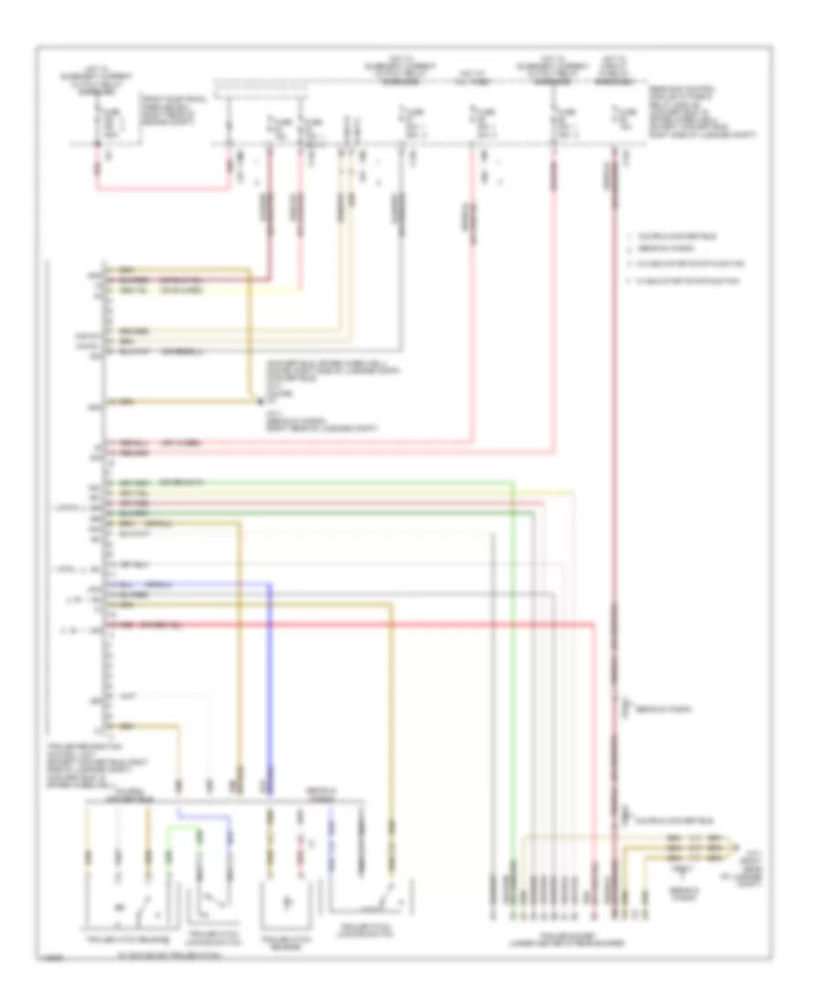 Trailer Light Wiring Diagram for Mercedes-Benz E350 4Matic 2014