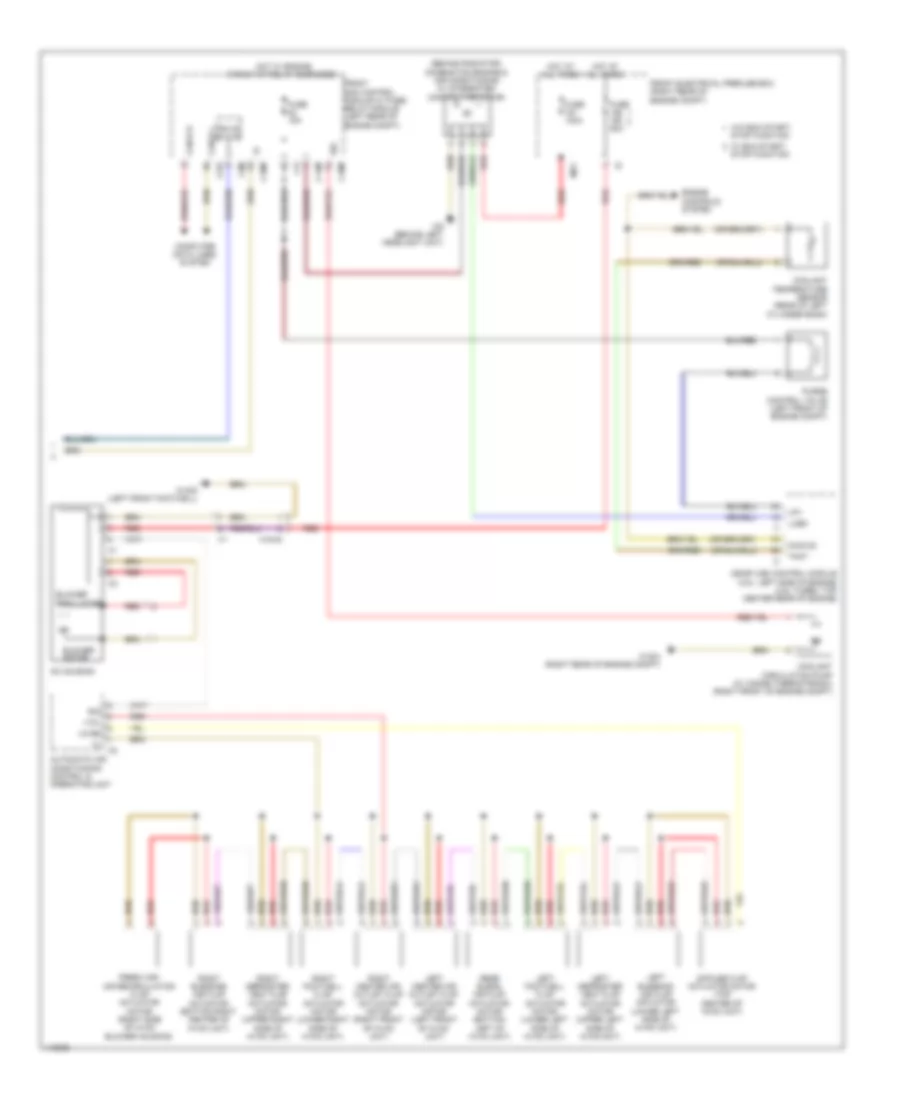 Automatic AC Wiring Diagram, Coupe with Thermotronic (2 of 2) for Mercedes-Benz E350 4Matic 2014
