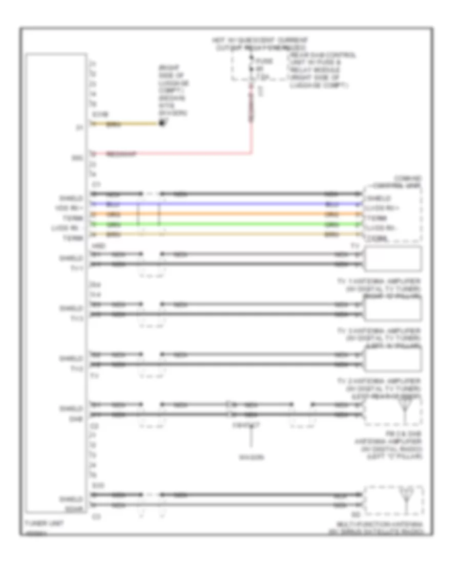 Tuner Wiring Diagram, Wagon for Mercedes-Benz E350 4Matic 2014