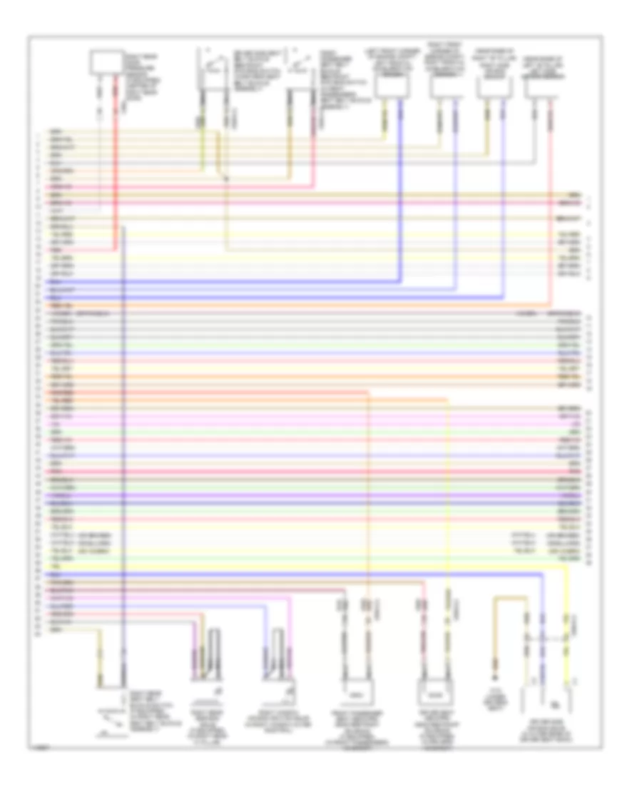 Supplemental Restraint Wiring Diagram Wagon 2 of 4 for Mercedes Benz E350 4Matic 2014