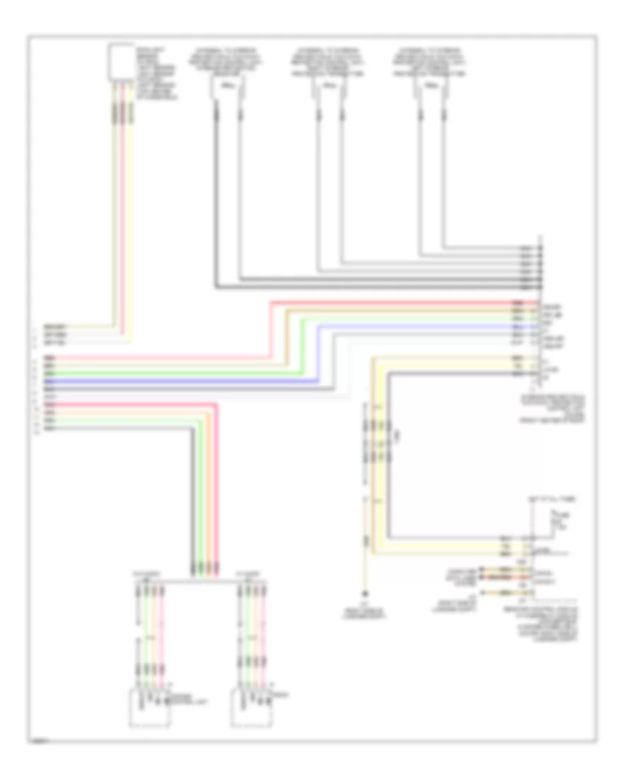 Overhead Console Wiring Diagram, Convertible (2 of 2) for Mercedes-Benz E350 4Matic 2014