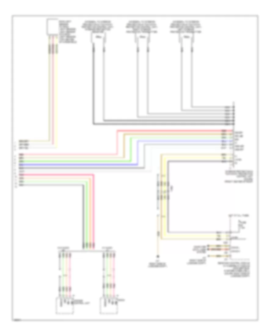 Overhead Console Wiring Diagram Convertible 2 of 2 for Mercedes Benz E350 4Matic 2014