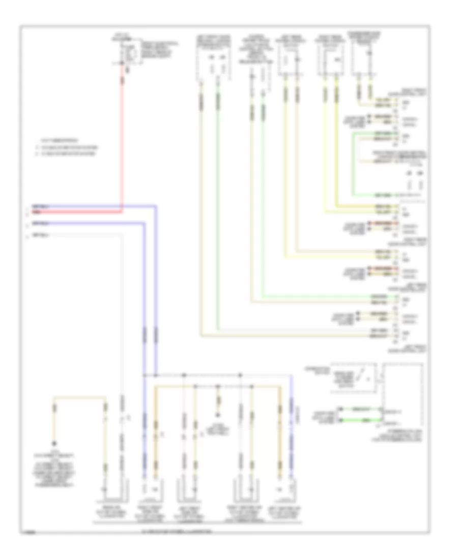 Instrument Illumination Wiring Diagram, Wagon (2 of 2) for Mercedes-Benz E350 4Matic 2014