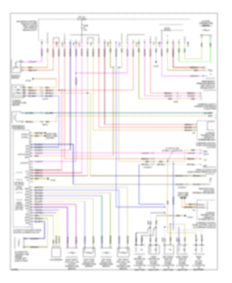 Электросхема кондиционера, Купе withThermotronic (1 из 2) для Mercedes-Benz E350 4Matic 2010