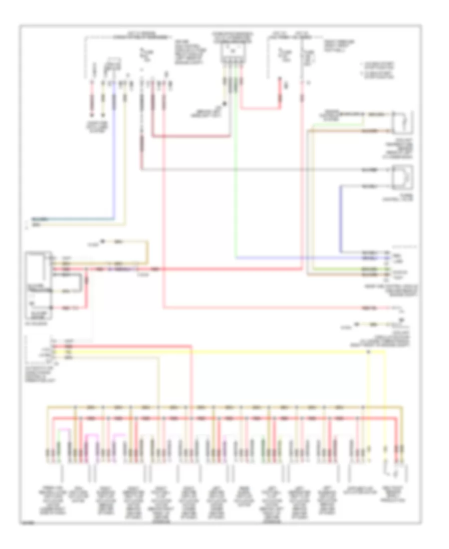 Automatic AC Wiring Diagram, Coupe with Thermotronic (2 of 2) for Mercedes-Benz E350 4Matic 2010