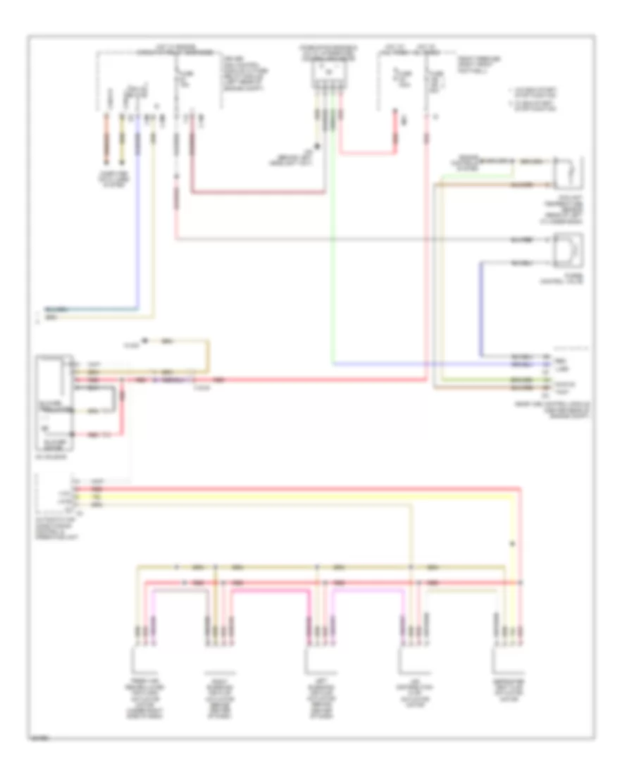 Automatic AC Wiring Diagram, Coupe without Thermotronic (2 of 2) for Mercedes-Benz E350 4Matic 2010