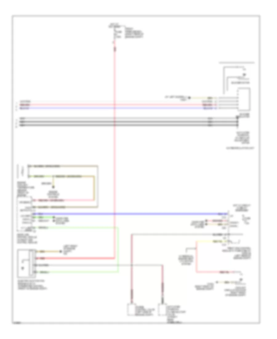 Automatic AC Wiring Diagram (2 of 2) for Mercedes-Benz CLK550 2009