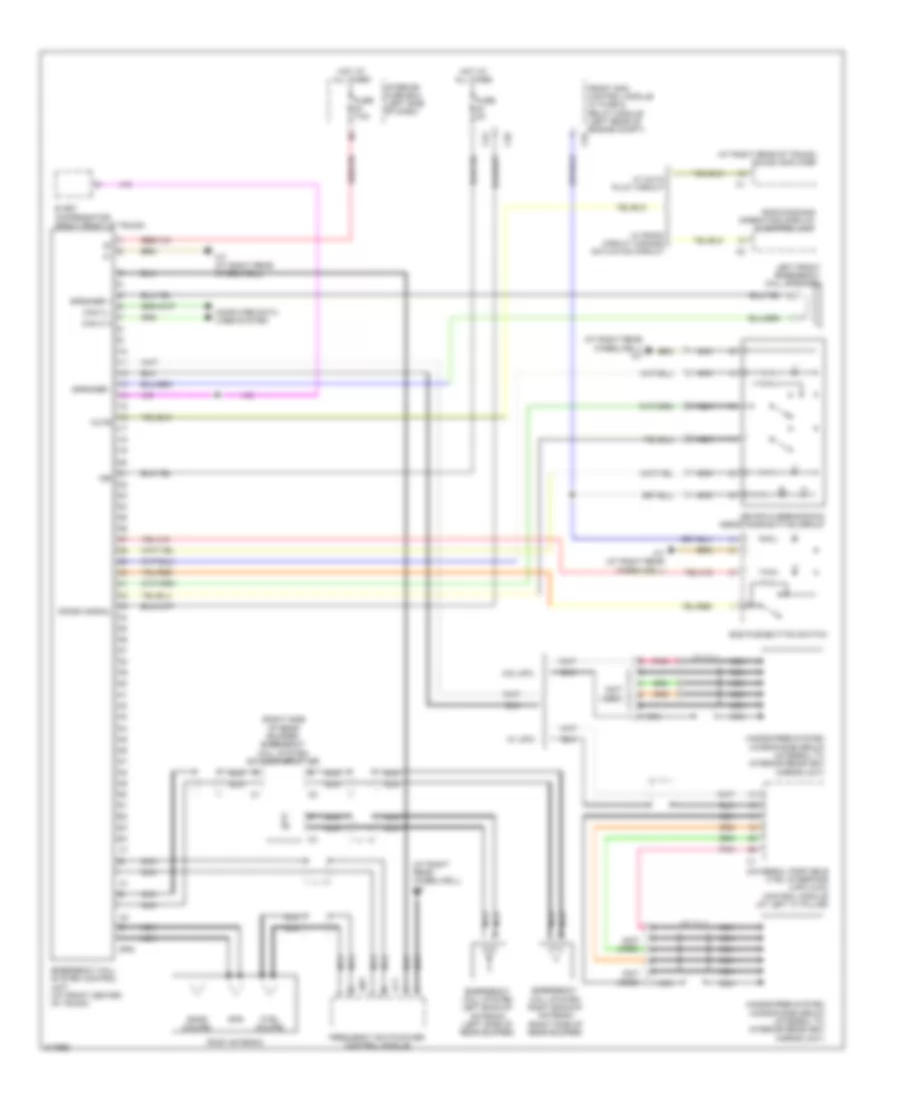 Tele Aid Wiring Diagram for Mercedes-Benz CLK550 2009