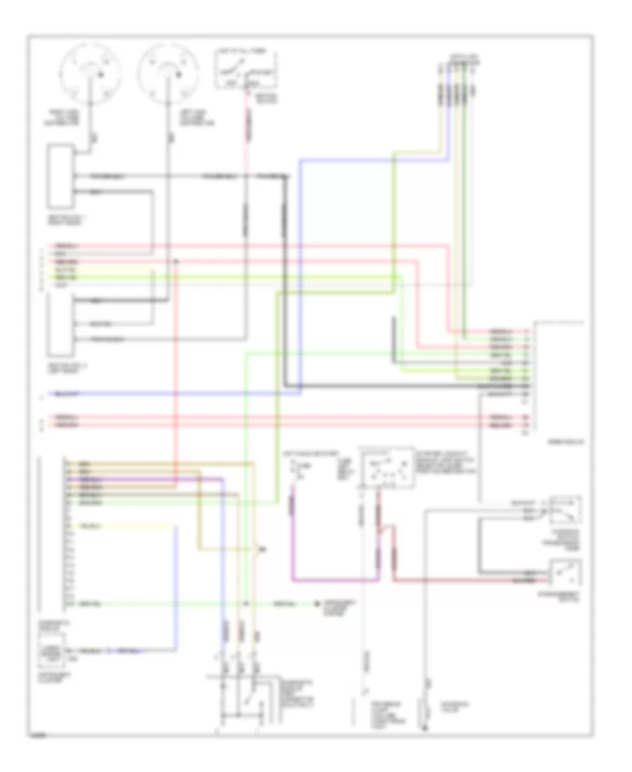 5 0L Engine Performance Wiring Diagrams 3 of 3 for Mercedes Benz SL500 1995