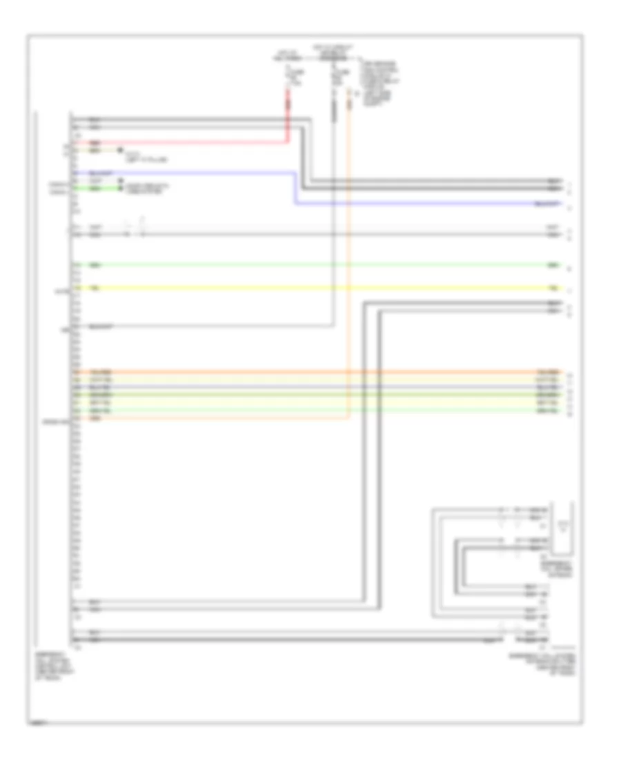 Tele Aid Wiring Diagram (1 of 2) for Mercedes-Benz CLS550 2011