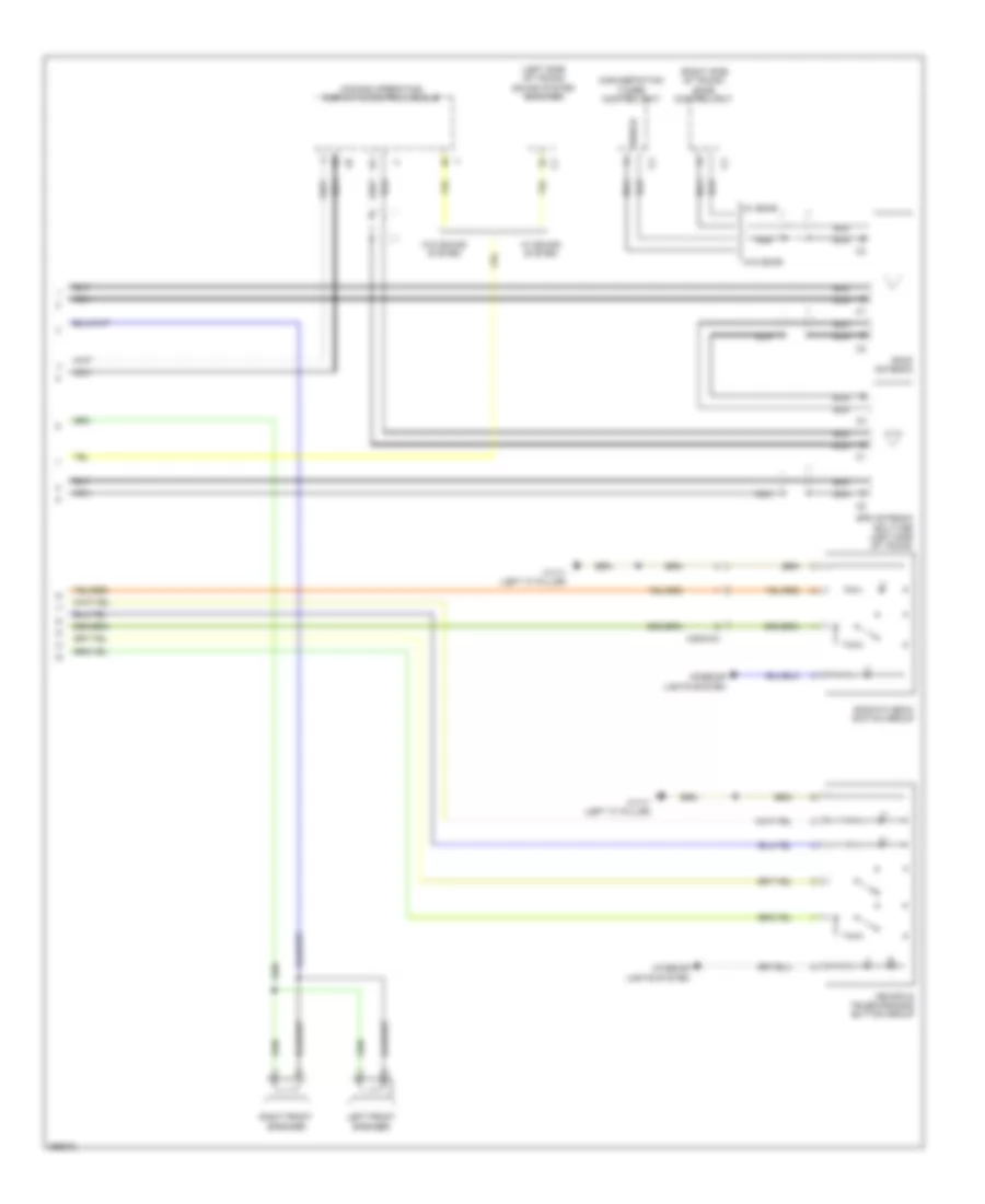 Tele Aid Wiring Diagram 2 of 2 for Mercedes Benz CLS550 2011