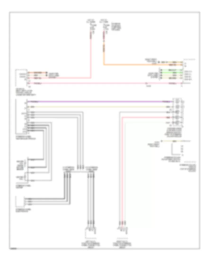 Heated Steering Wheel Wiring Diagram for Mercedes Benz CLS550 2011