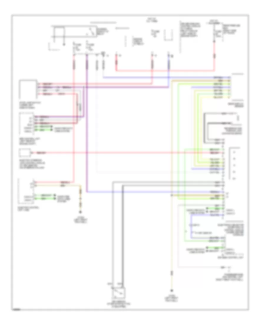 Shift Interlock Wiring Diagram for Mercedes-Benz CLS550 2011