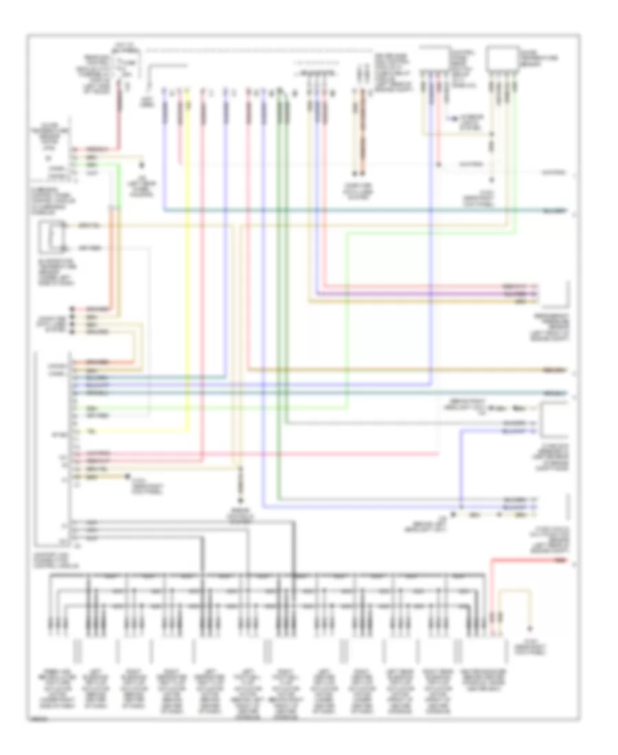 Automatic A C Wiring Diagram 1 of 2 for Mercedes Benz E320 2008