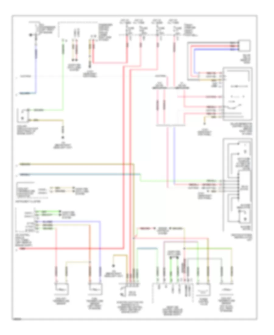 Automatic A C Wiring Diagram 2 of 2 for Mercedes Benz E320 2008