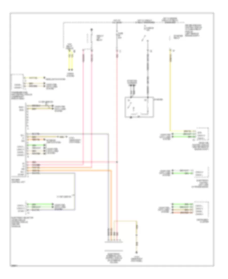 Drive Authorization System Wiring Diagram for Mercedes Benz E320 2008