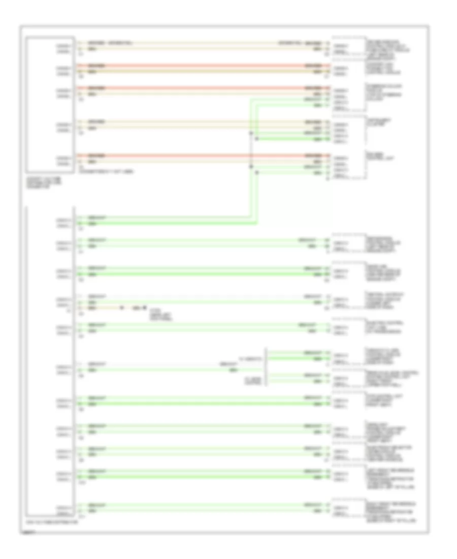 HighLow Bus Wiring Diagram (1 of 2) for Mercedes-Benz E320 2008