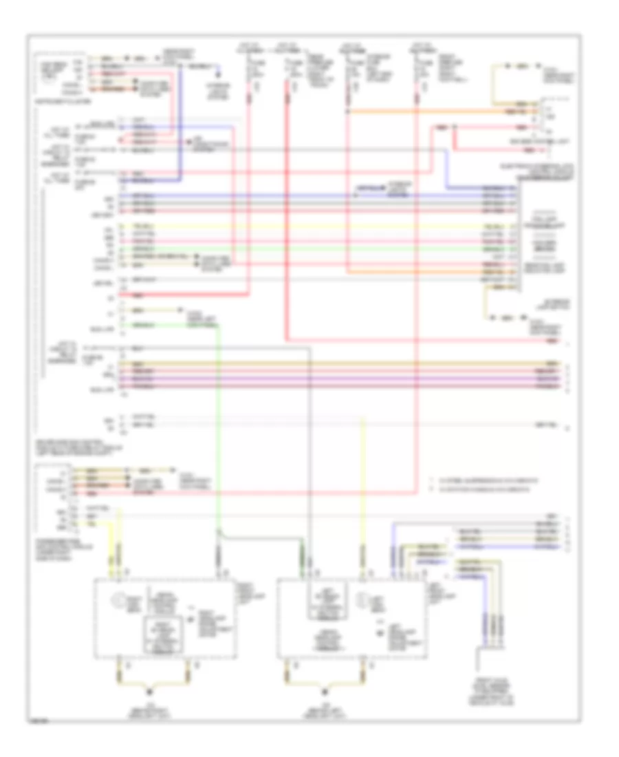 Headlights Wiring Diagram 1 of 2 for Mercedes Benz E320 2008