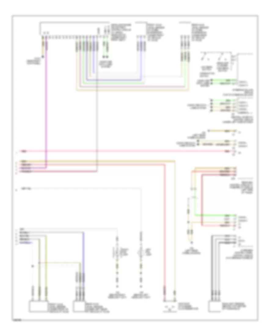 Headlights Wiring Diagram 2 of 2 for Mercedes Benz E320 2008