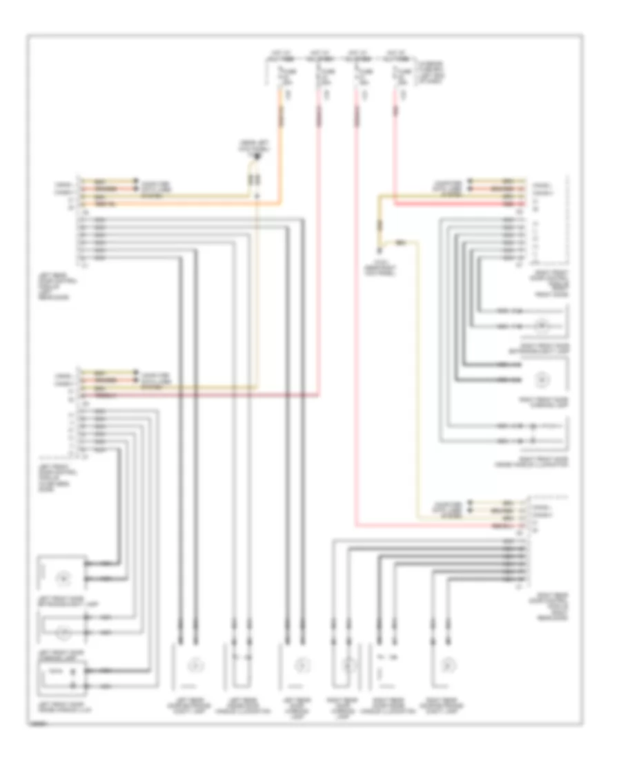 Courtesy Lamps Wiring Diagram 3 of 3 for Mercedes Benz E320 2008