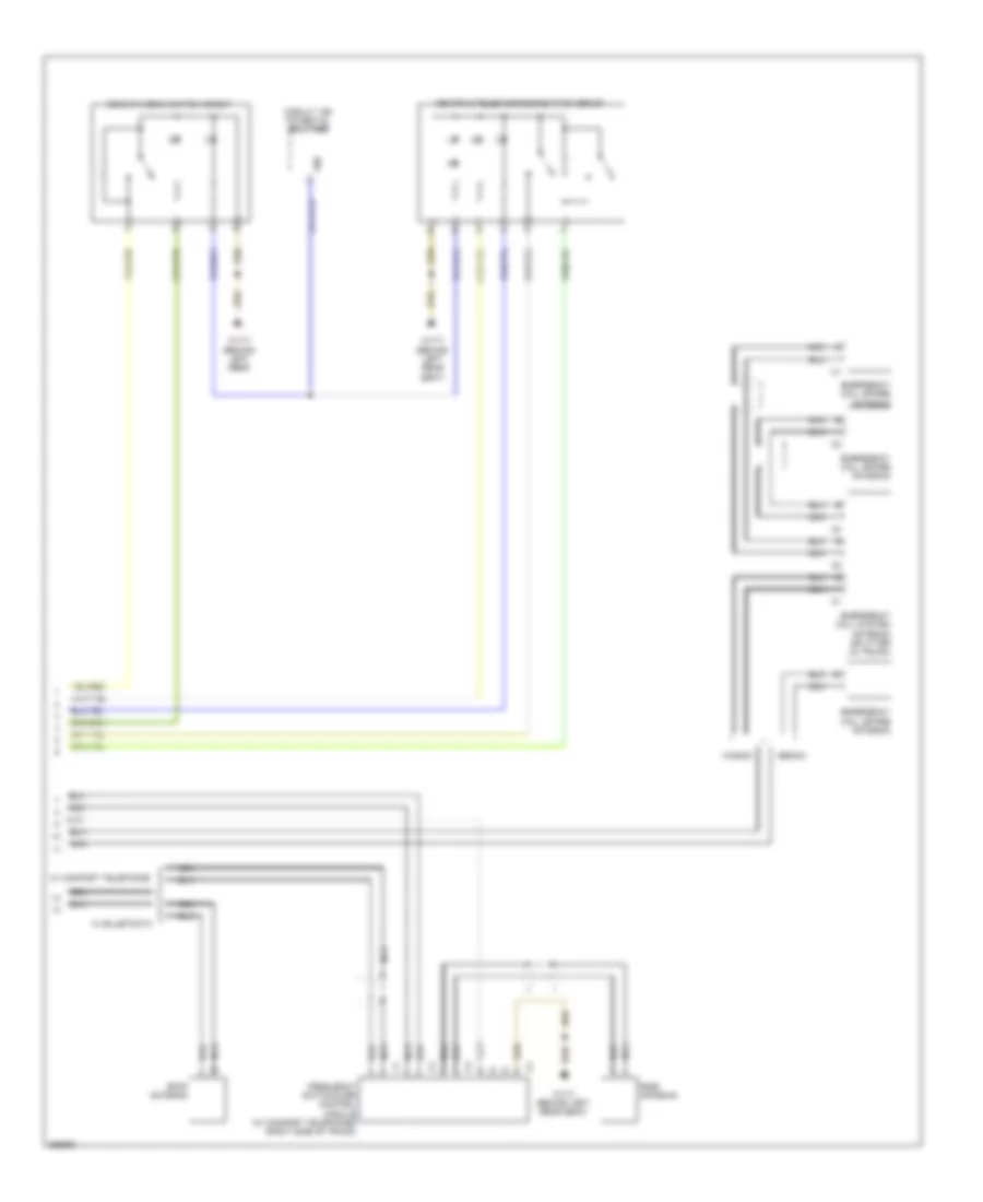 Tele Aid Wiring Diagram, Late Production (2 of 2) for Mercedes-Benz E320 2008