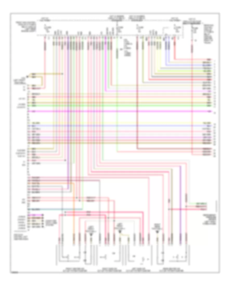 Automatic A C Wiring Diagram 1 of 3 for Mercedes Benz S350 2012