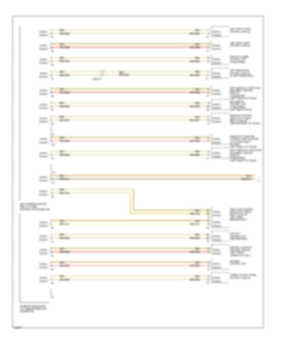 HighLow Bus Wiring Diagram (3 of 4) for Mercedes-Benz S350 2012