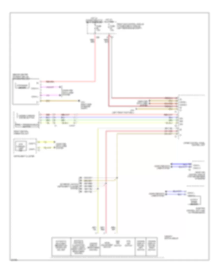 Electronic AcceleratorCruiseIdle Speed Control Wiring Diagram for Mercedes-Benz S350 2012