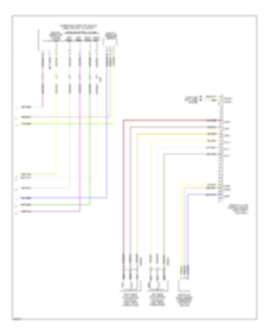 Airmatic Control Wiring Diagram 2 of 2 for Mercedes Benz S350 2012