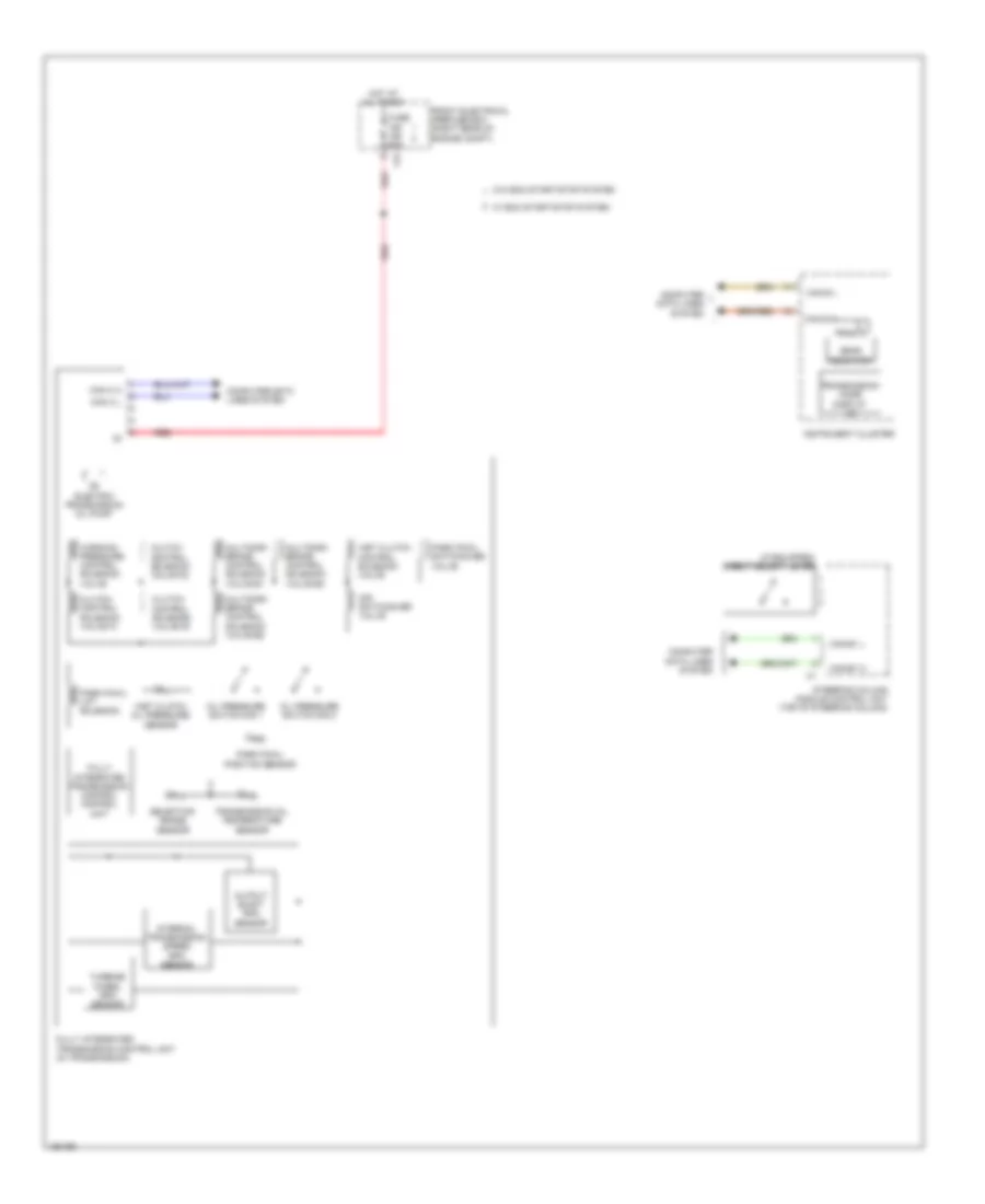 Transmission Wiring Diagram for Mercedes-Benz E400 Hybrid 2014