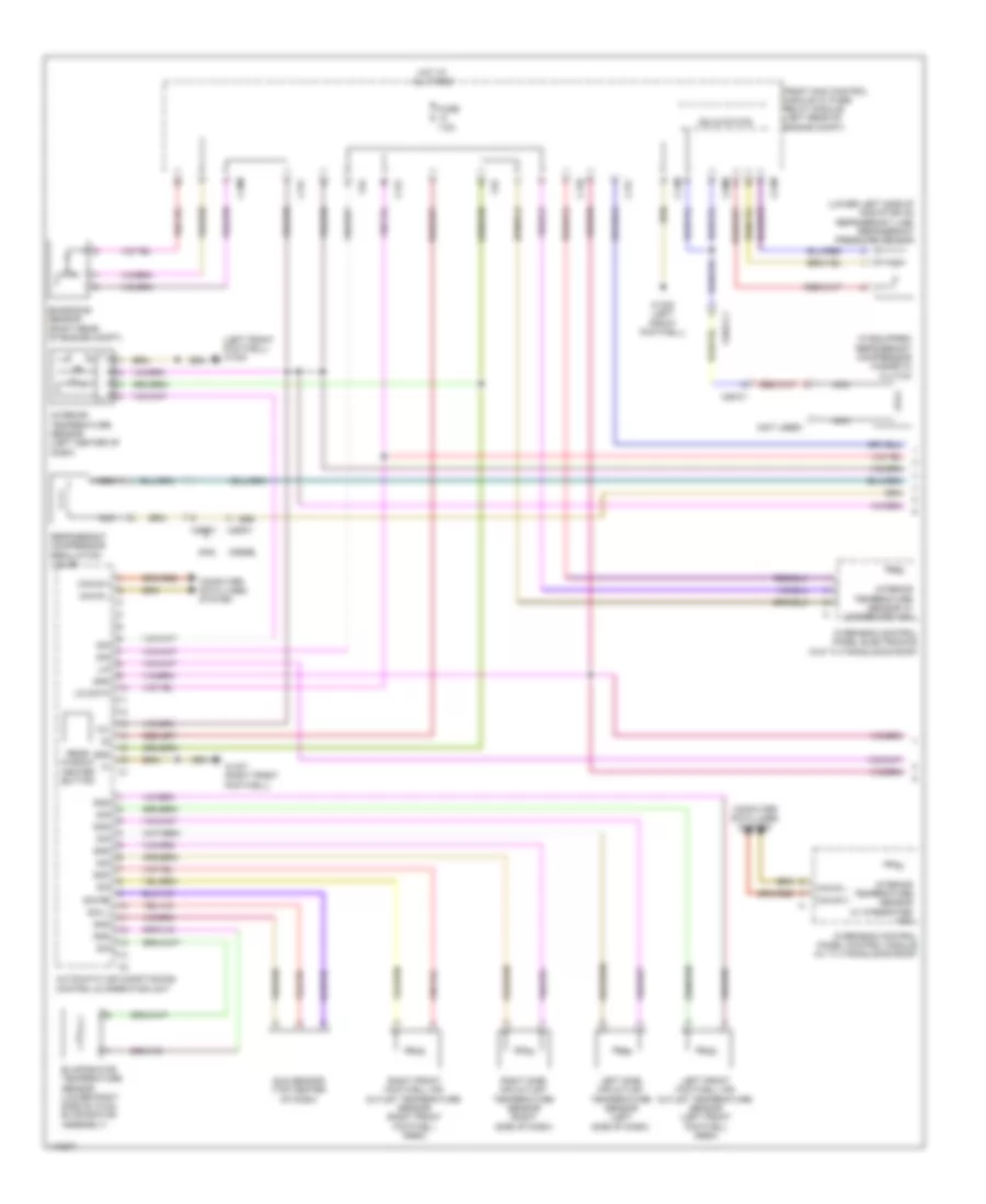 Automatic A C Wiring Diagram with Thermotronic 1 of 3 for Mercedes Benz E400 Hybrid 2014