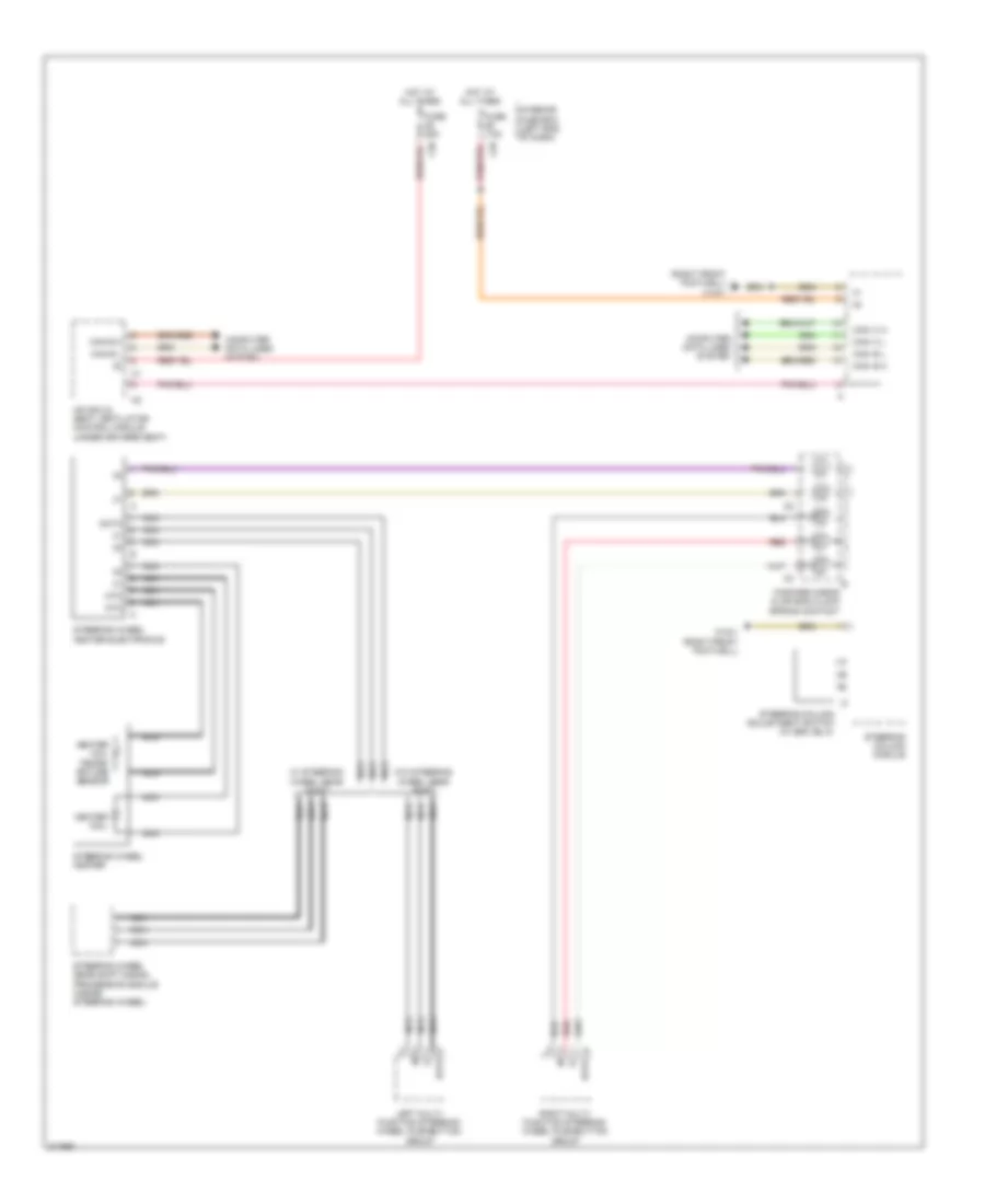 Heated Steering Wheel Wiring Diagram for Mercedes Benz CLS550 2009
