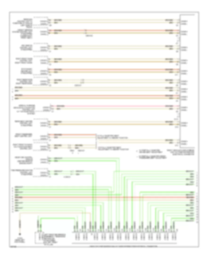 HighLow Bus Wiring Diagram (3 of 4) for Mercedes-Benz E550 2010