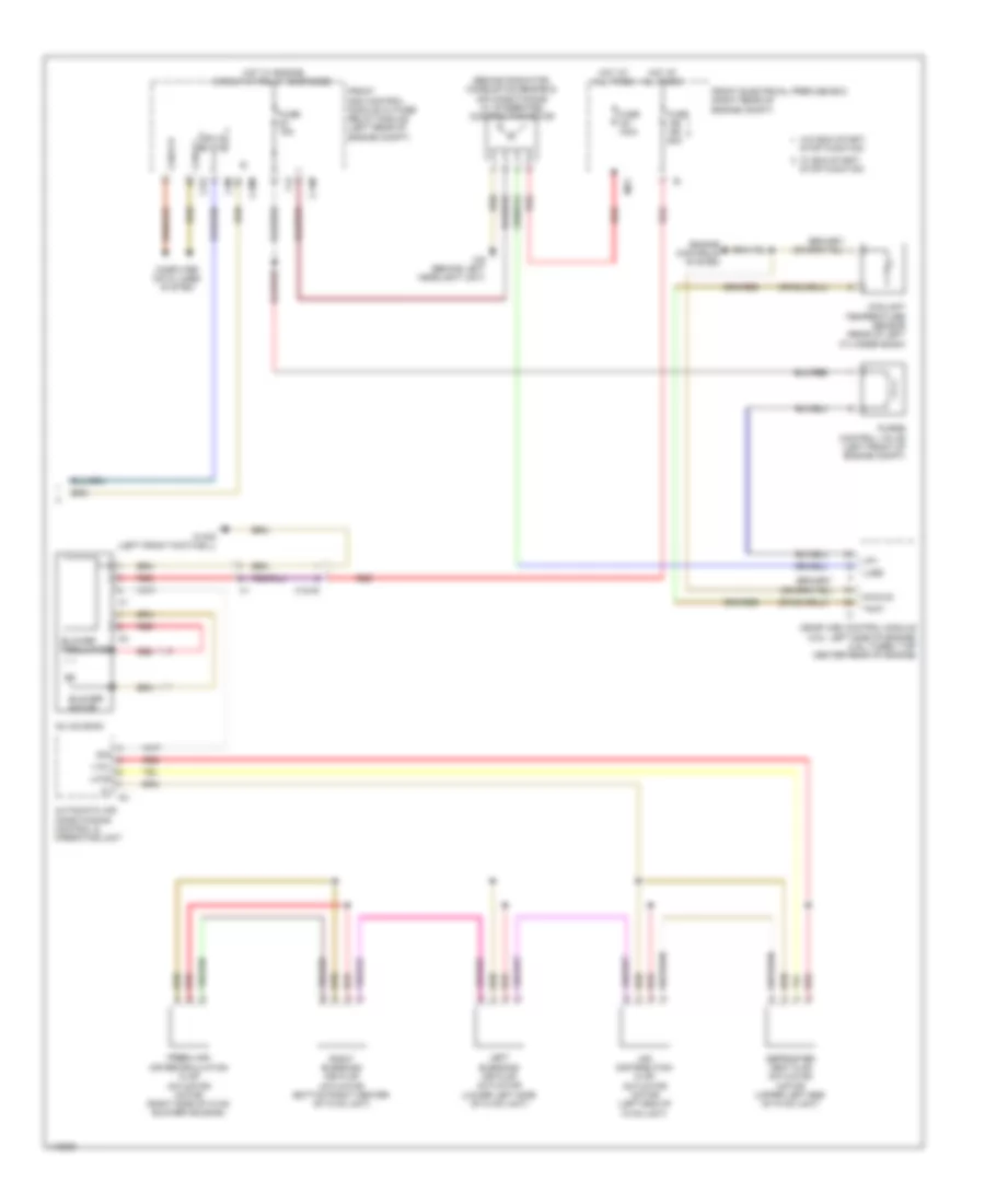 Automatic AC Wiring Diagram, Convertible without Thermotronic (2 of 2) for Mercedes-Benz E550 2014