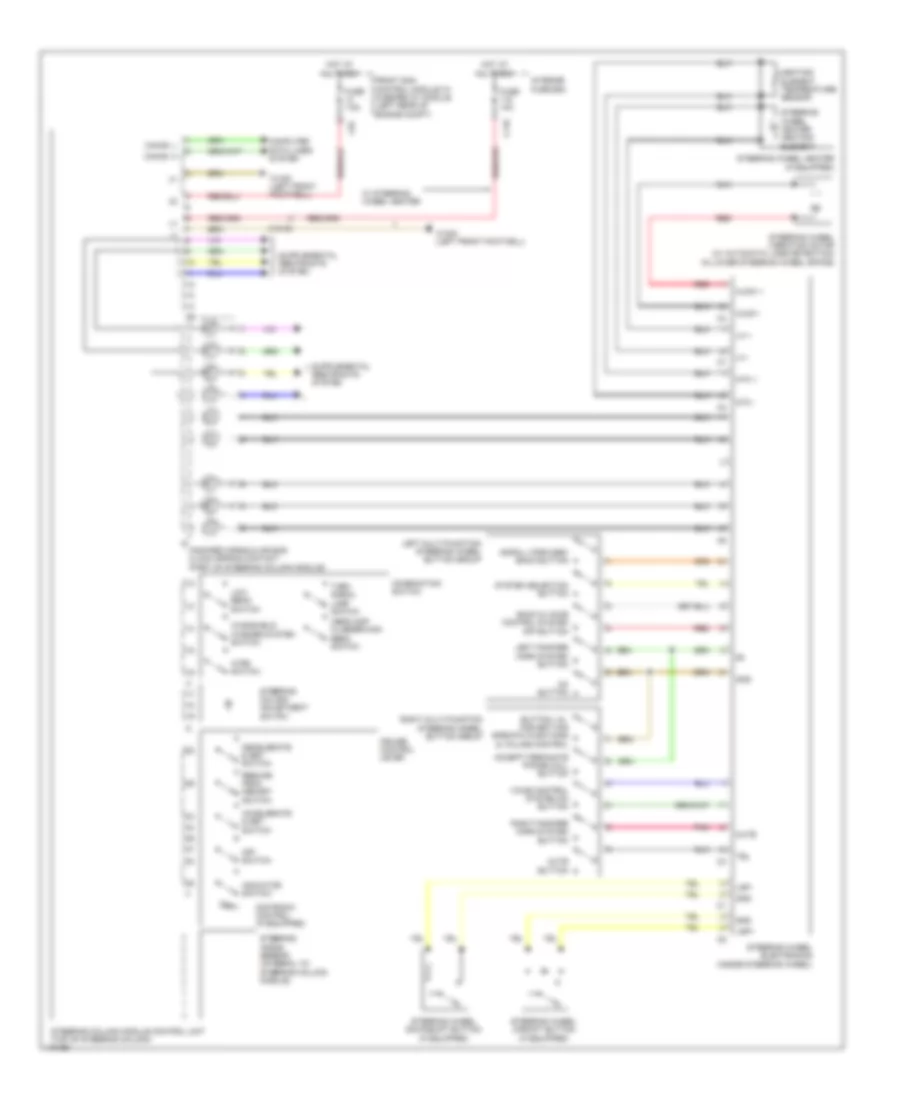Power Steering Column Wiring Diagram, Coupe for Mercedes-Benz E550 2014