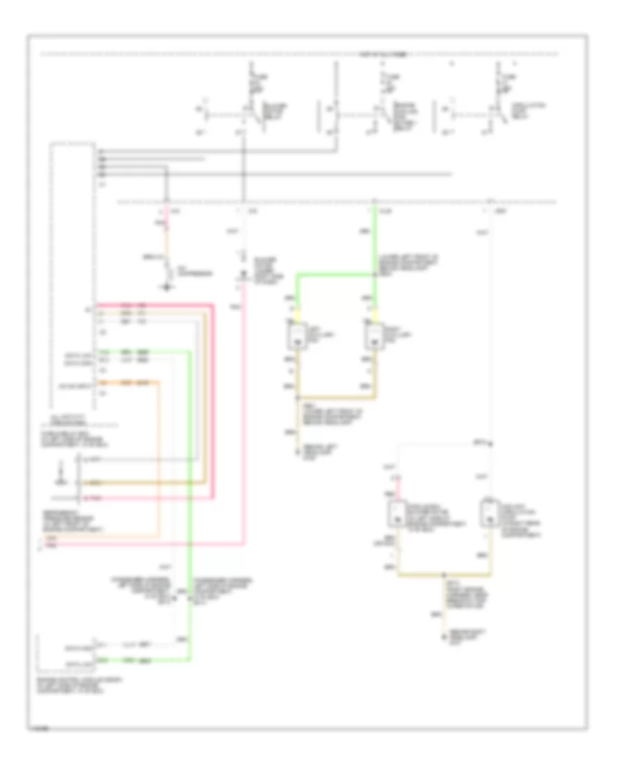 Manual A C Wiring Diagram 2 of 2 for Mercedes Benz ML430 1999