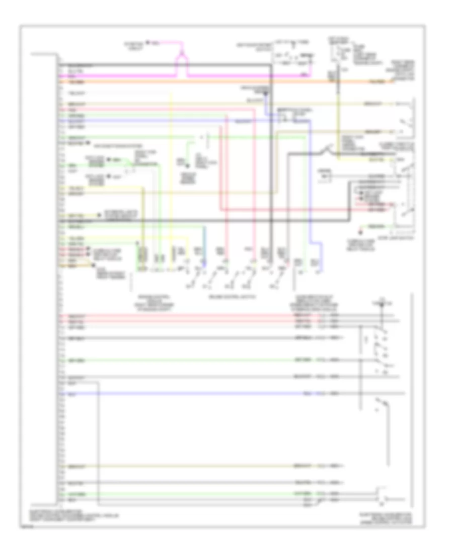 Electronic AcceleratorCruiseIdle Speed Control Wiring Diagram for Mercedes-Benz C220 1996