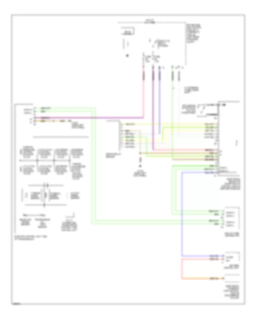 Transmission Wiring Diagram for Mercedes-Benz E350 4Matic 2008